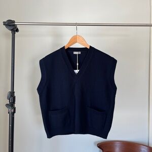 Margaret Howell Navy Vest